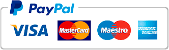 Aceptamos Visa, Mastercard y Paypal